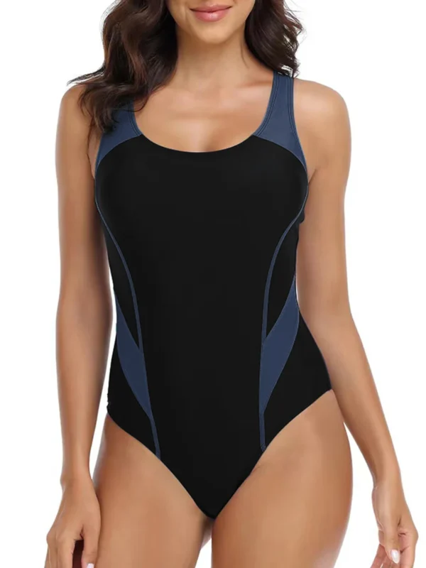 Vintage One Piece Slim Sexy Female Summer Sport Beachwear - Image 16